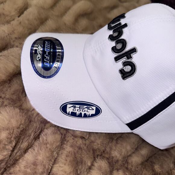 New Kubota Ball Cap, Hat, Authentic Mid-fit, Ahead USA, White under bill. - Picture 2 of 12